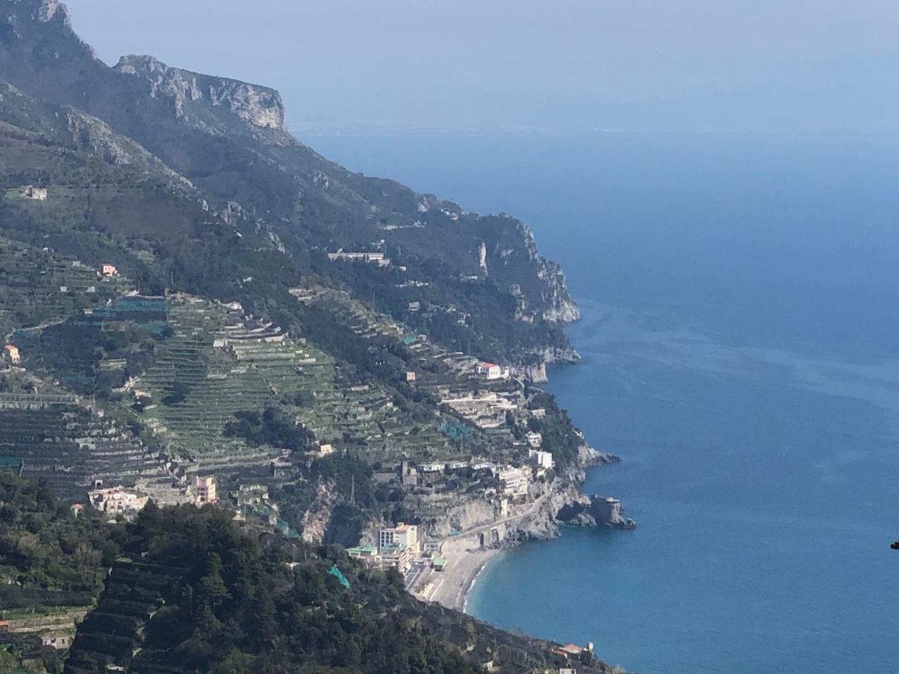 Chez Rosa - Cozy Sea View Openspace - 10Mins From Belmond Caruso Ravello Buitenkant foto